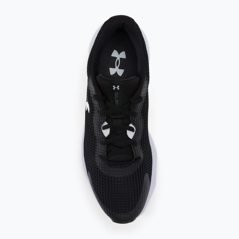 Under Armour Surge 3 juodai balti vyriški bėgimo bateliai 3024883 6