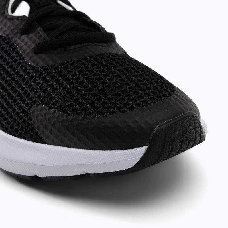Under Armour Surge 3 juodai balti vyriški bėgimo bateliai 3024883 7