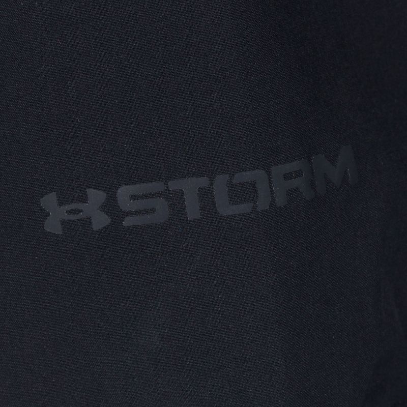 Under Armour Woven moteriška striukė su gobtuvu juodai balta 1369889 5