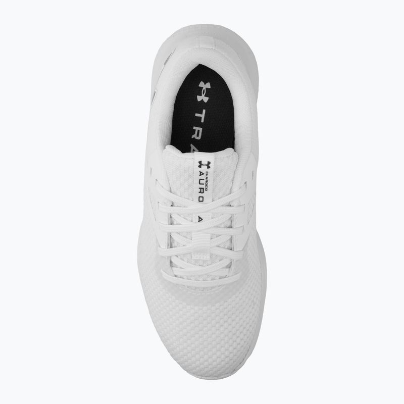 Moteriški treniruočių batai Under Armour W Charged Aurora 2 white/white/metallic warm silver 5