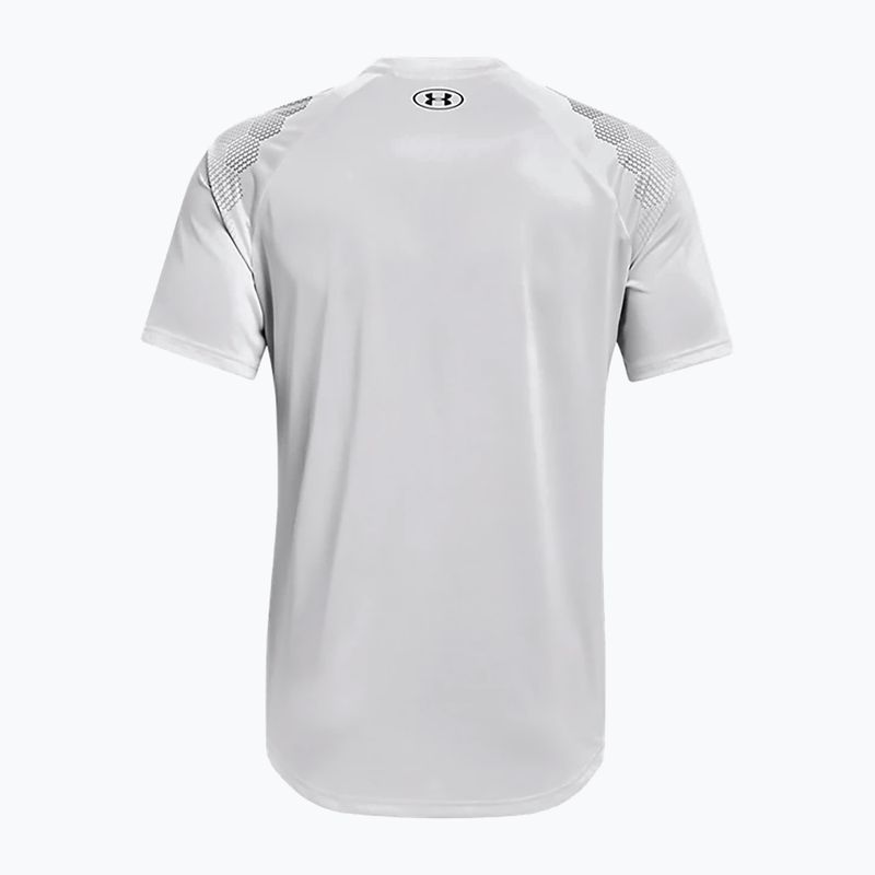 Under Armour vyriški treniruočių marškinėliai Ua Armourprint SS grey 1372607-014 6