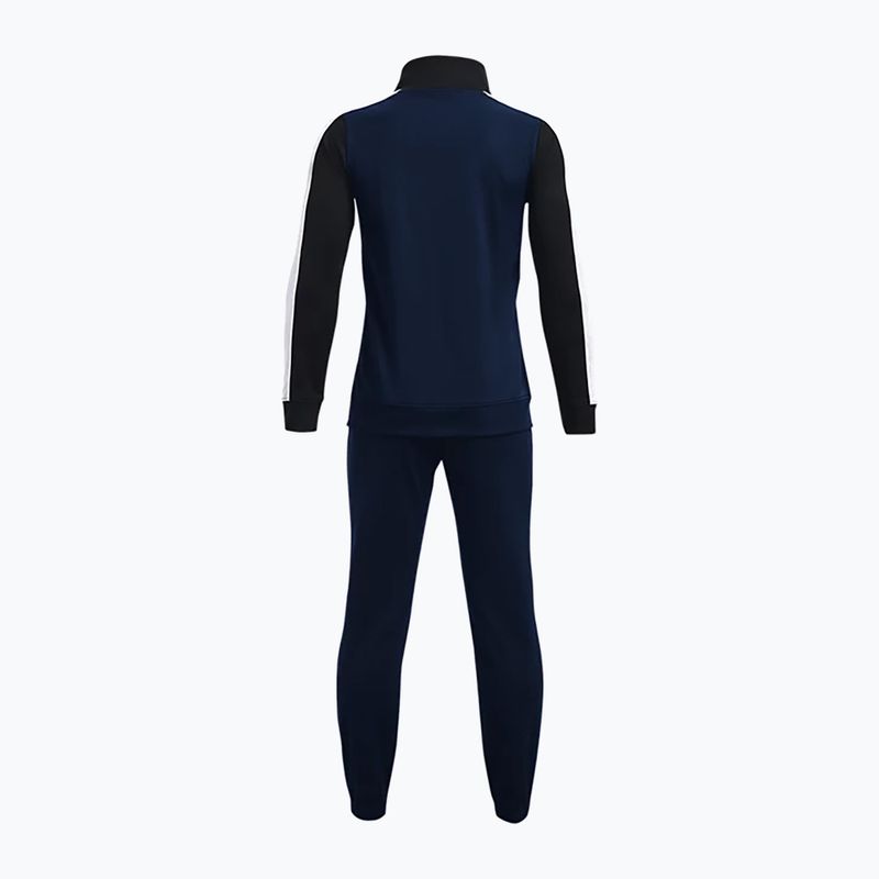 Under Armour CB Knit vaikiškas sportinis kostiumas tamsiai mėlynas 1373978 2