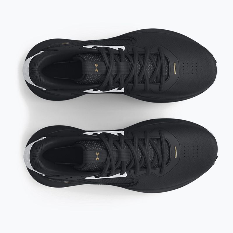 Under Armour Lockdown 6 krepšinio bateliai black/black/metallic gold 14