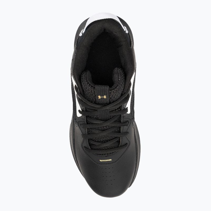 Under Armour Lockdown 6 krepšinio bateliai black/black/metallic gold 6