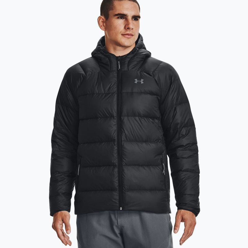 Under Armour Armour Down 2.0 vyriška pūkinė striukė juoda 1372651-001 6