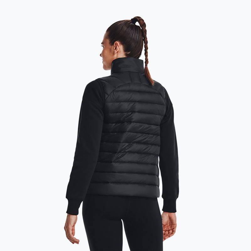 Under Armour Armour Down 2.0 moteriški marškinėliai be rankovių black 1372647 3