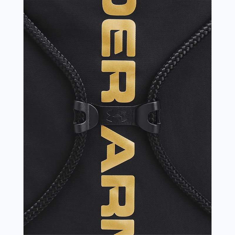"Under Armour Ozsee" krepšys juodas/metalinis auksas 3