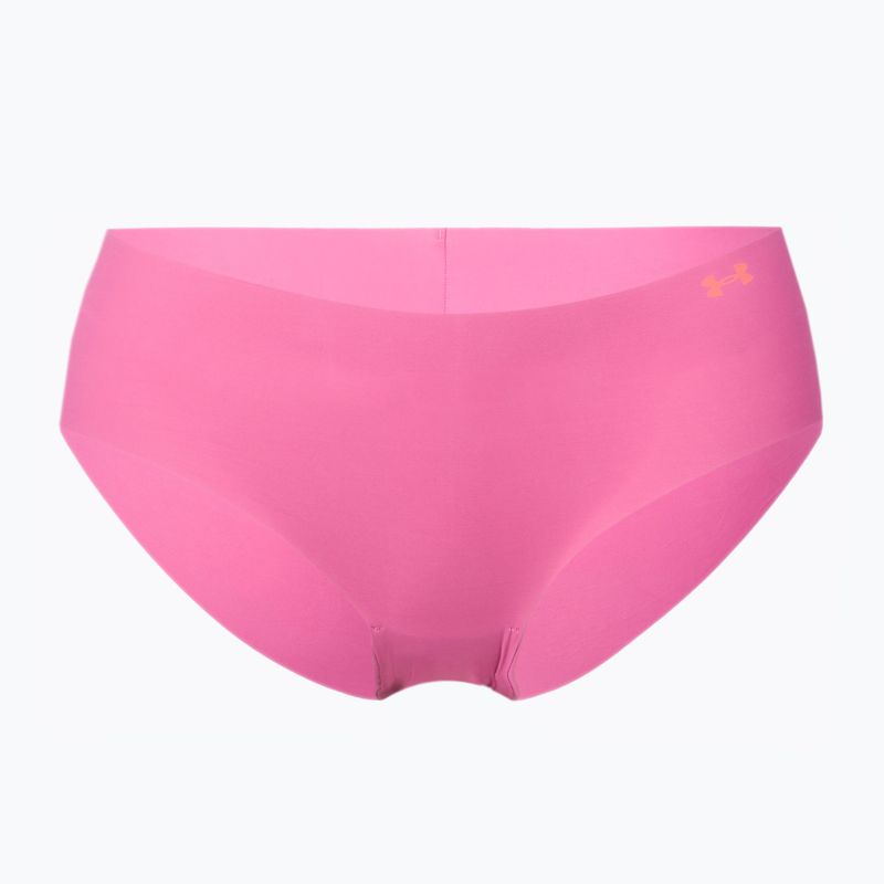 Under Armour moteriškos besiūlės kelnaitės Ps Hipster 3-Pack pink 1325659-669 2