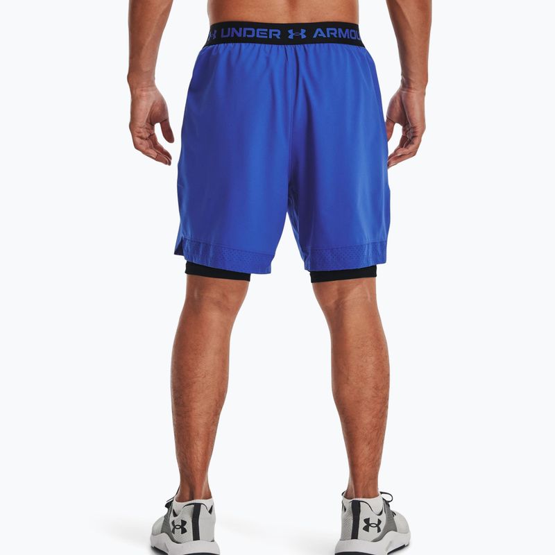 Under Armour vyriški 2-in-1 treniruočių šortai UA Vanish Woven Sts blue 1373764 4