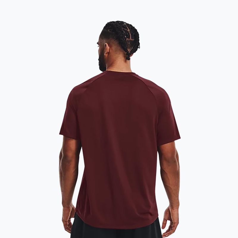 Under Armour vyriški treniruočių marškinėliai UA Tech 2.0 SS Tee Novelty maroon 1345317 4