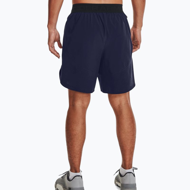 Vyriški Under Armour Ua Stretch-Woven treniruočių šortai tamsiai mėlyni 1351667-410 2