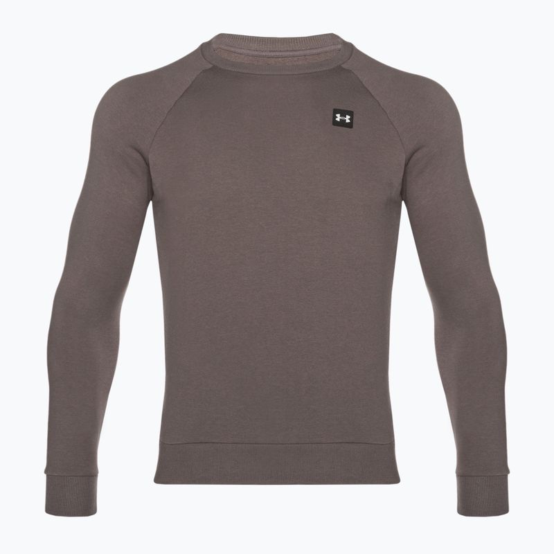 Vyriškas džemperis Under Armour Rival Fleece Crew brown 5