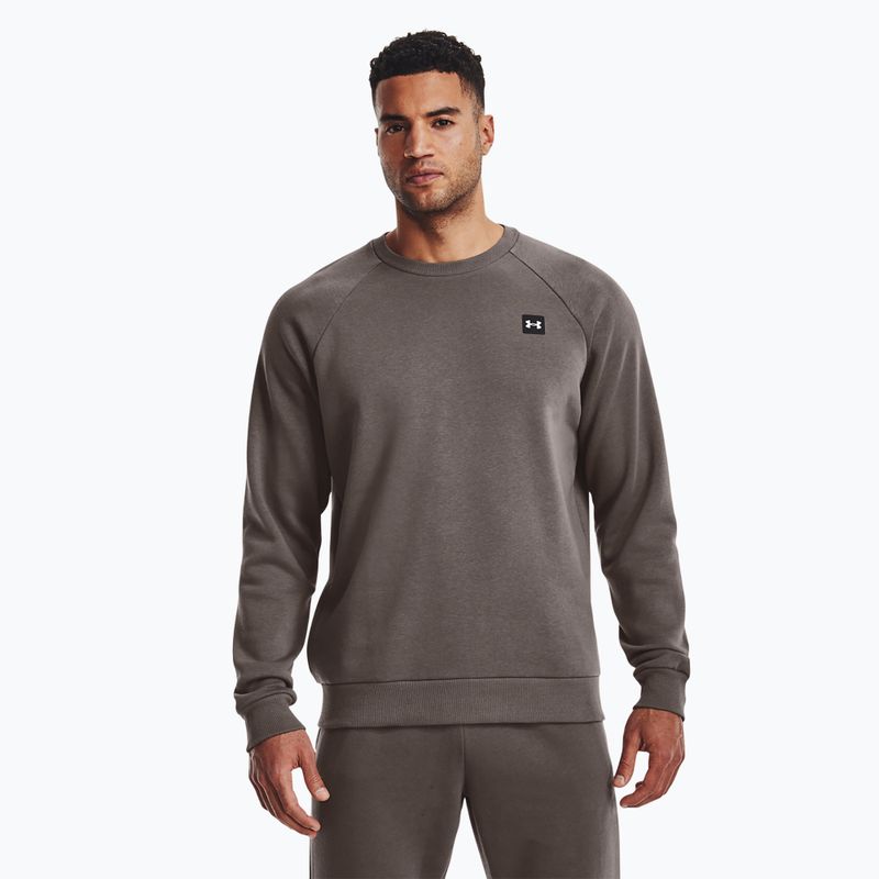Vyriškas džemperis Under Armour Rival Fleece Crew brown
