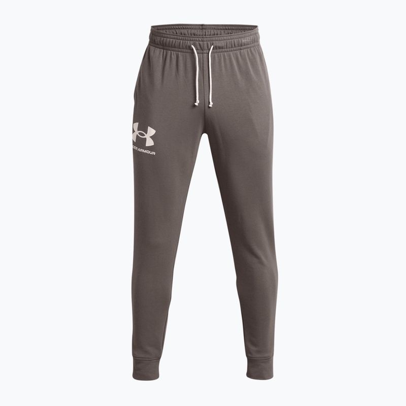 Under Armour vyriškos sportinės kelnės Ua Rival Terry Jogger 176 pilka 1361642-176