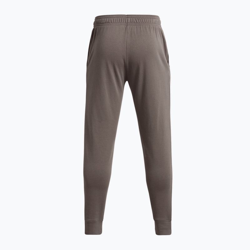 Under Armour vyriškos sportinės kelnės Ua Rival Terry Jogger 176 pilka 1361642-176 2