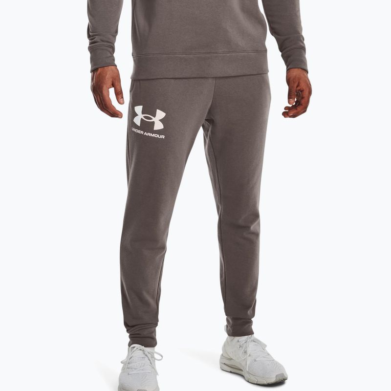 Under Armour vyriškos sportinės kelnės Ua Rival Terry Jogger 176 pilka 1361642-176 3