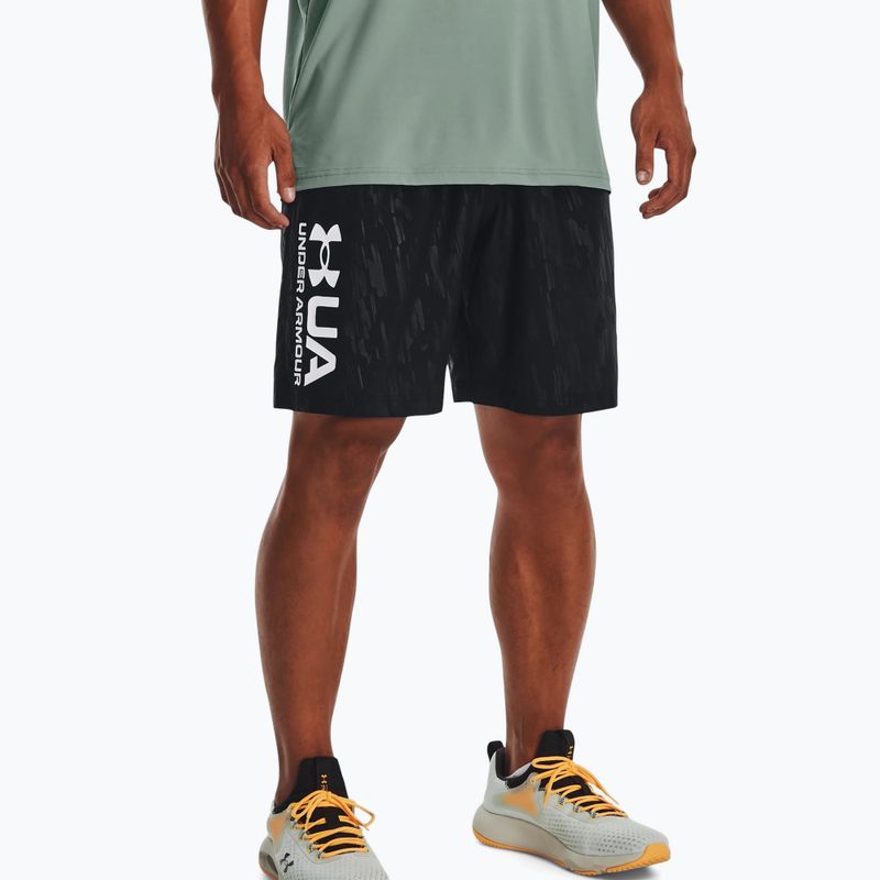 Under Armour vyriški treniruočių šortai UA Woven Emboss black 1361432 3