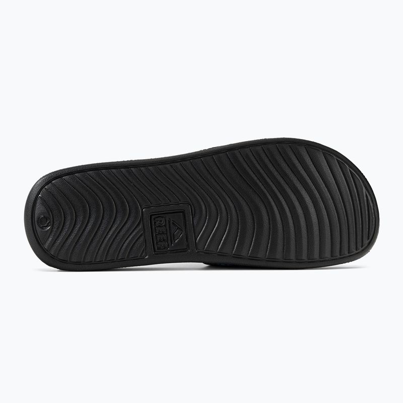 REEF One Slide vyriškos šlepetės black and blue CJ0612 5