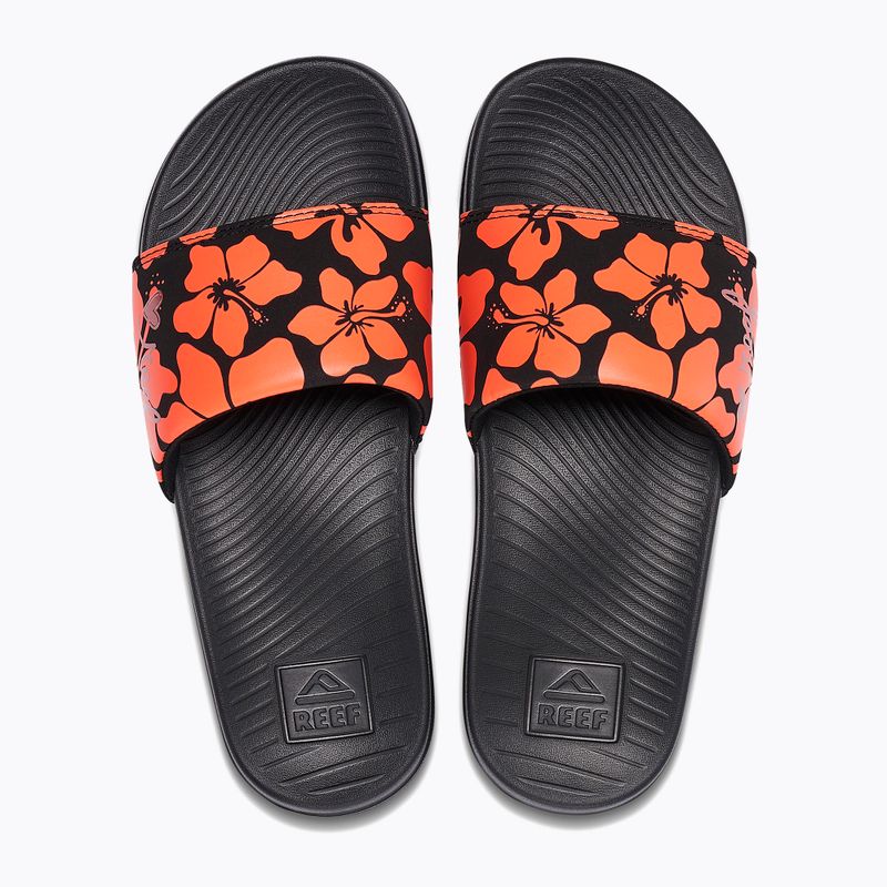 Moteriškos šlepetės REEF One Slide red/black CJ0176 11