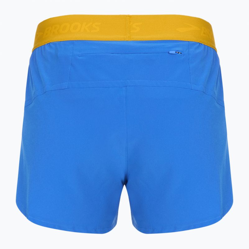 Moteriški bėgimo šortai Brooks Chaser 3" bluetiful/golden hour 2