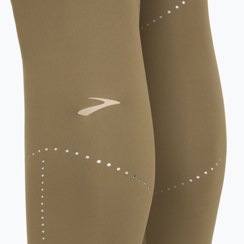 Moteriškos bėgimo tamprės Brooks Method 7/8 Tight dark oatmeal 3