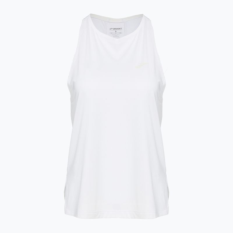 Moteriški bėgimo marškinėliai Brooks Sprint Free Tank white