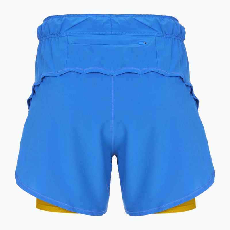 Moteriški bėgimo šortai Brooks Chaser 5" 2-In-1 bluetiful/golden hour 2