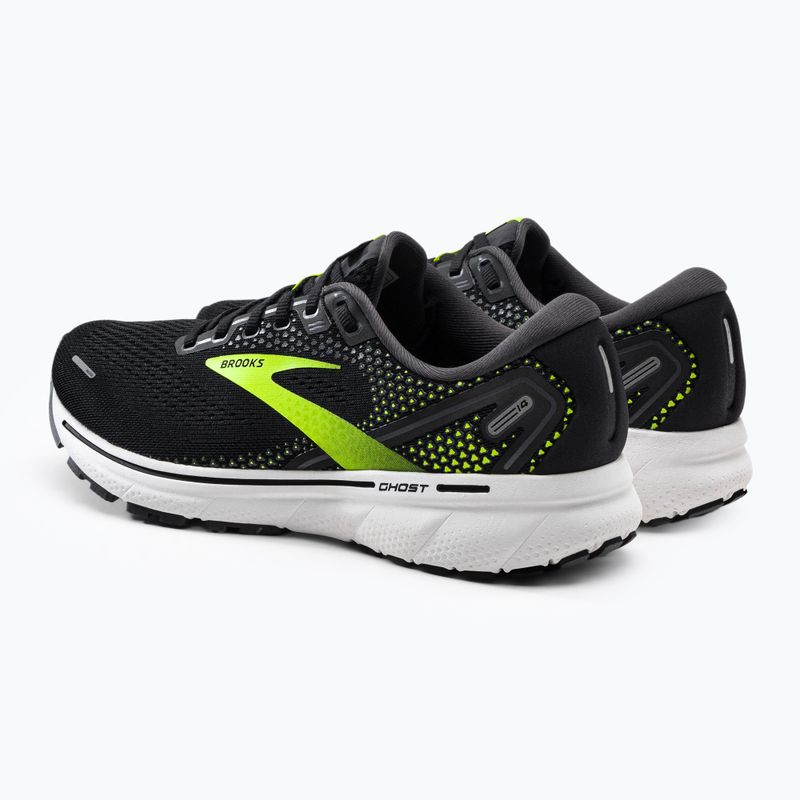 Brooks Ghost 14 vyriški bėgimo bateliai black/pearl/nightlife 3