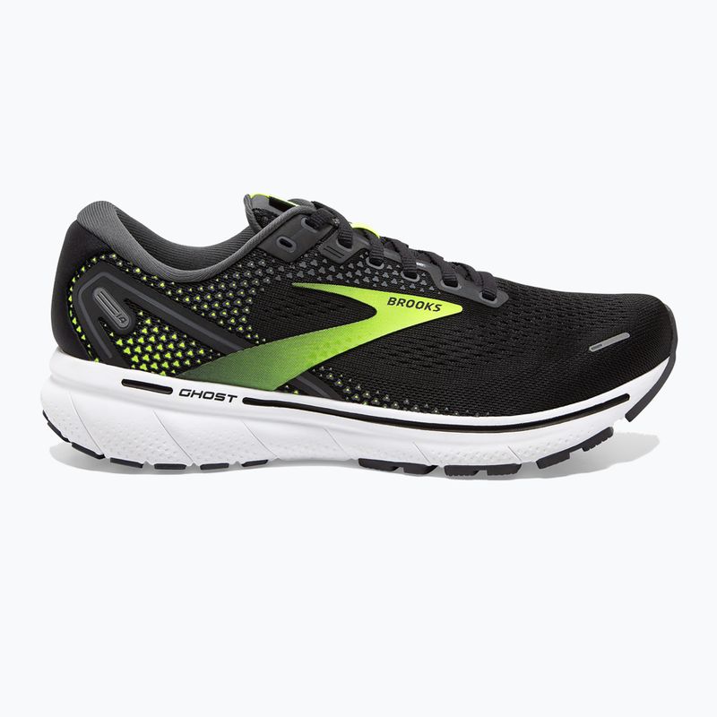 Brooks Ghost 14 vyriški bėgimo bateliai black/pearl/nightlife 10