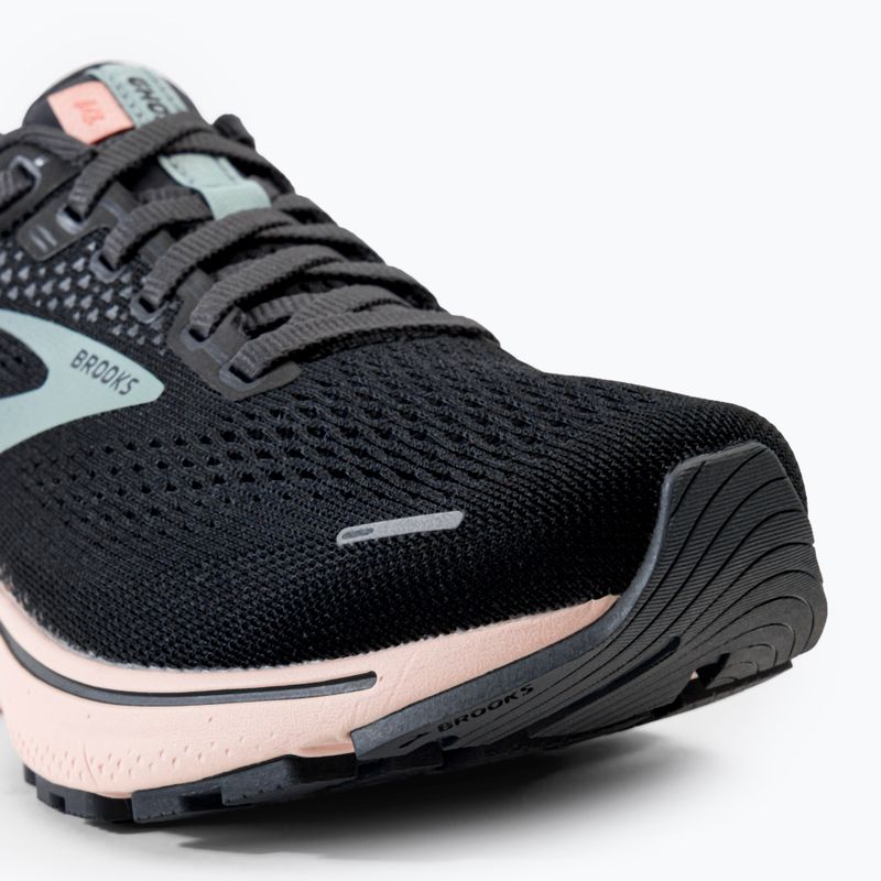 Brooks Ghost 14 moteriški bėgimo bateliai black/pearl/peach 7