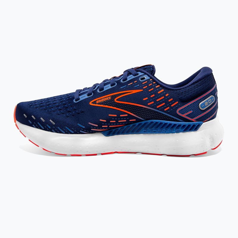 Vyriški bėgimo bateliai Brooks Glycerin GTS 20 blue depths/palace blue/orange 11