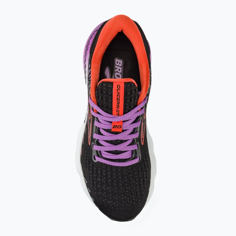 Moteriški bėgimo batai Brooks Glycerin GTS 20 black/bellflower/fiesta 5
