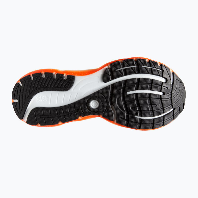 Brooks Glycerin StealthFit 20 vyriški bėgimo bateliai black/blackened pearl/fiery red 13