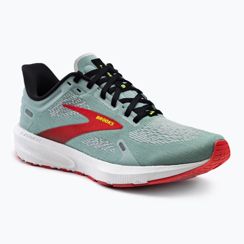 Brooks Launch 9 vyriški bėgimo bateliai blue surf/black/cherry tomato