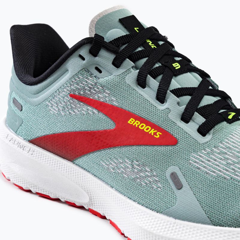 Brooks Launch 9 vyriški bėgimo bateliai blue surf/black/cherry tomato 9