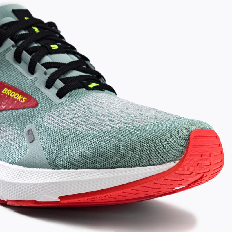 Brooks Launch 9 vyriški bėgimo bateliai blue surf/black/cherry tomato 10