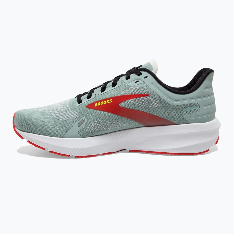 Brooks Launch 9 vyriški bėgimo bateliai blue surf/black/cherry tomato 3