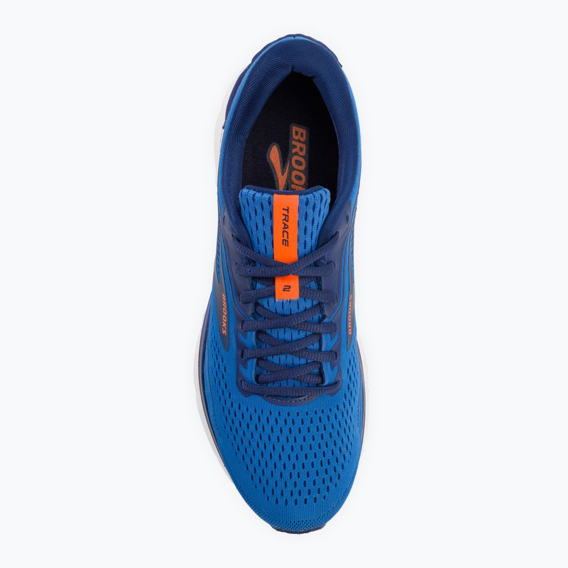 Vyriški bėgimo bateliai Brooks Trace 2 palace blue/blue depths/orange 7