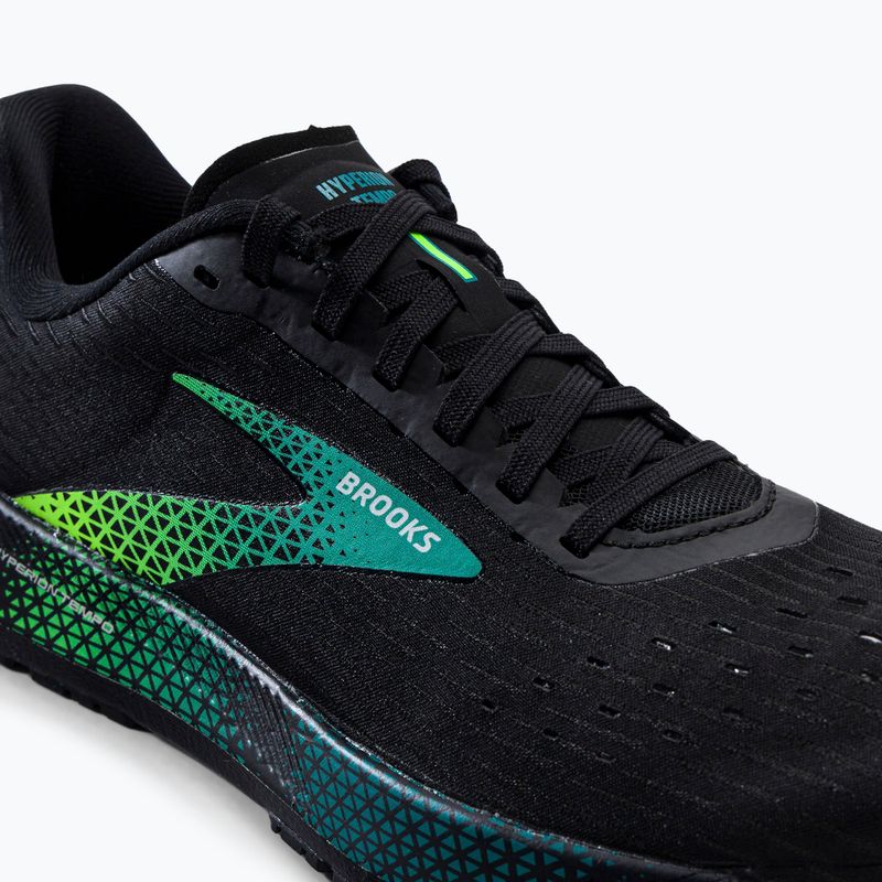Brooks Hyperion Tempo vyriški bėgimo bateliai juoda/kairė/žalias gekonas 8