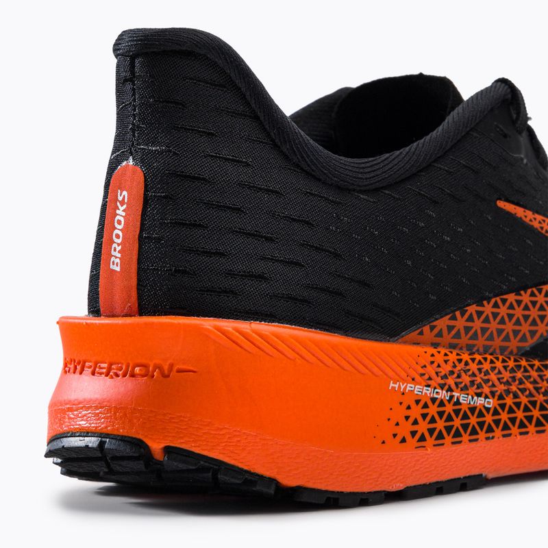 Brooks Hyperion Tempo vyriški bėgimo bateliai juoda/juoda/pilka 9