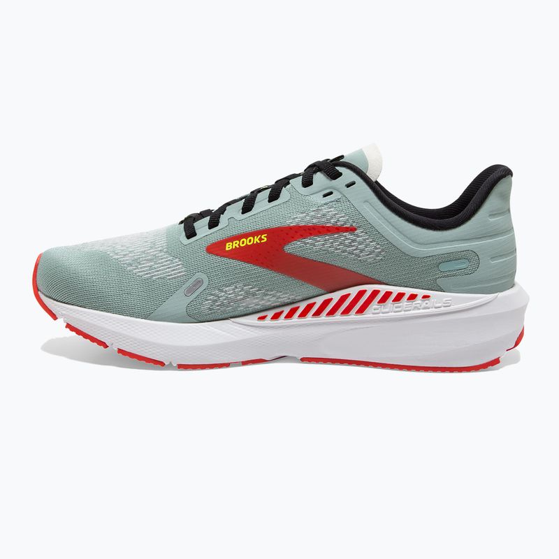 Brooks Launch GTS 9 moterų bėgimo bateliai blue surf/black/cherry tomato 11