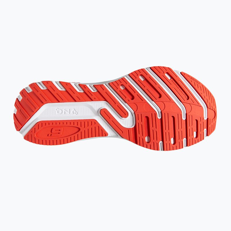 Brooks Launch GTS 9 moterų bėgimo bateliai blue surf/black/cherry tomato 13