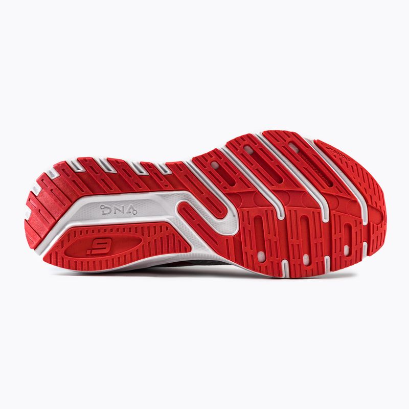 Brooks Launch GTS 9 moterų bėgimo bateliai blue surf/black/cherry tomato 4