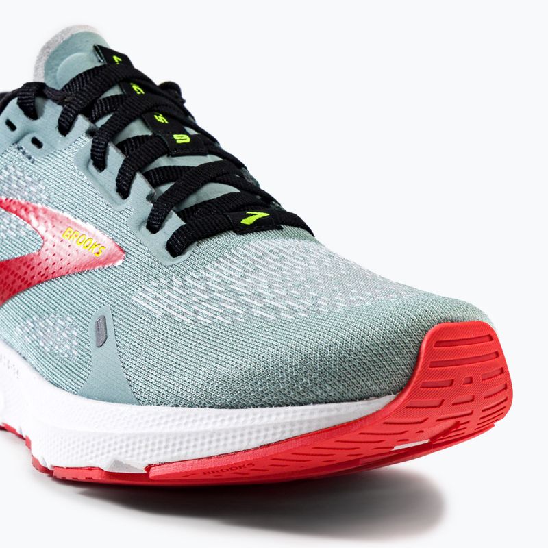 Brooks Launch GTS 9 moterų bėgimo bateliai blue surf/black/cherry tomato 7