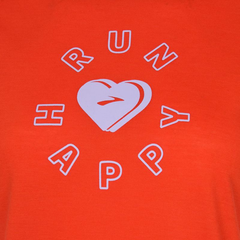 Moteriški bėgimo marškinėliai Brooks Distance Graphic jamberry/love run 3