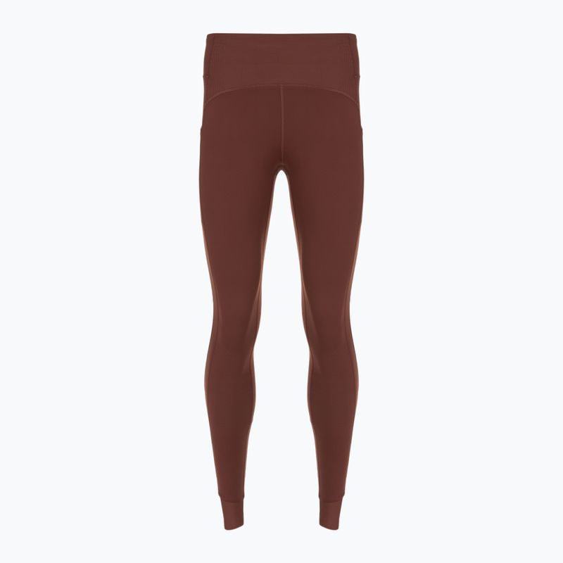 Moteriškos bėgimo tamprės Brooks Momentum Thermal Tight run raisin