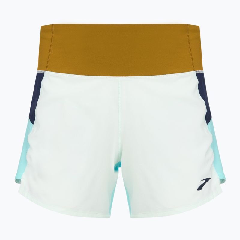 Moteriški bėgimo šortai Brooks Chaser 5" ice blue multi