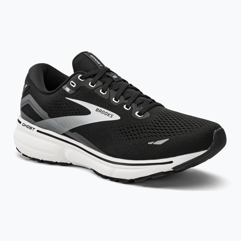 Brooks Ghost 15 vyriški bėgimo bateliai black/blackened pearl/white