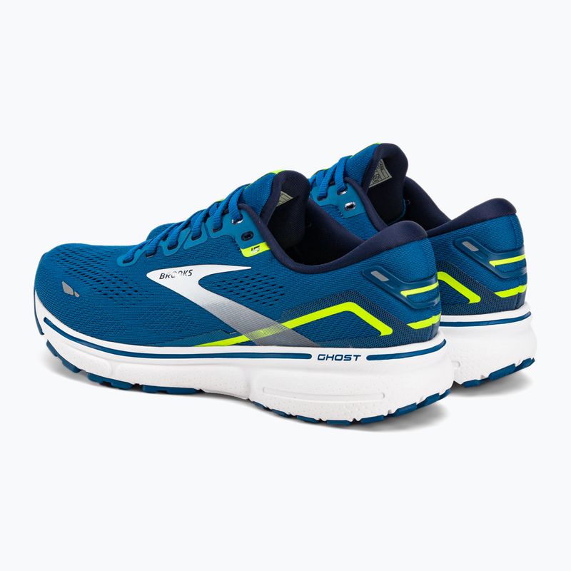 Brooks Ghost 15 vyriški bėgimo bateliai blue/nightlife/white 3