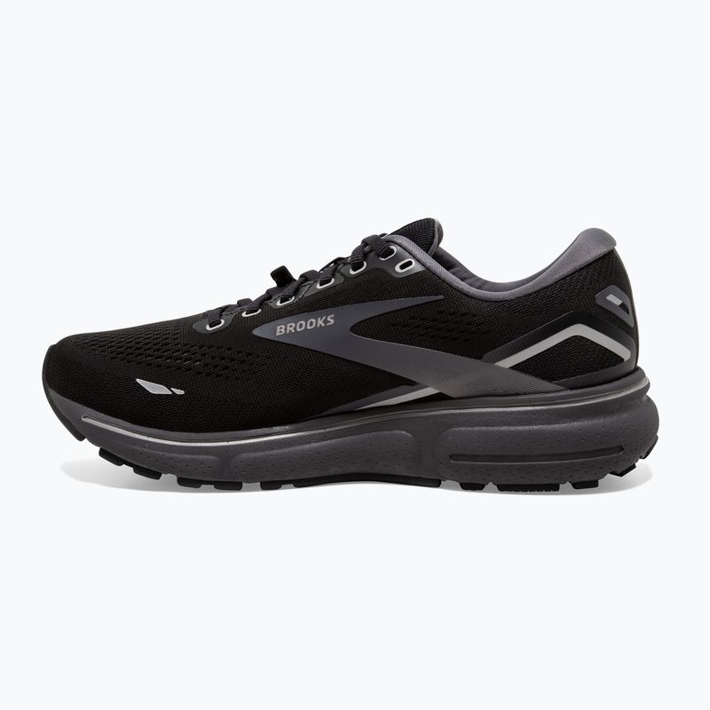 Brooks Ghost 15 GTX vyriški bėgimo bateliai black/blackened pearl/alloy 13